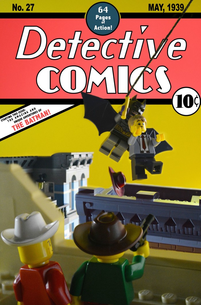 Lego Detective Comics cover