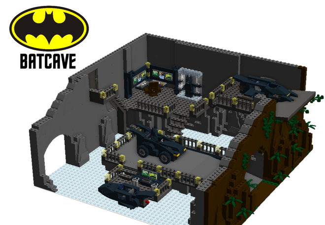 Lego Ideas Batcave