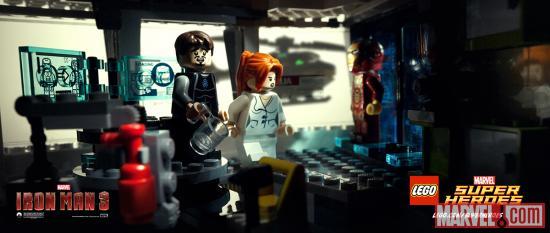 Lego Iron Man 3 Mansion