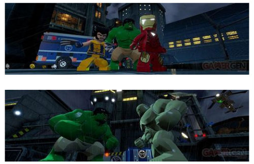 Lego Marvel screens