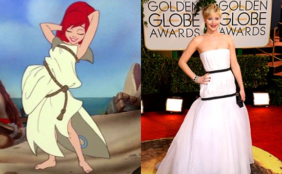 Little Mermaid Jennifer Lawrence