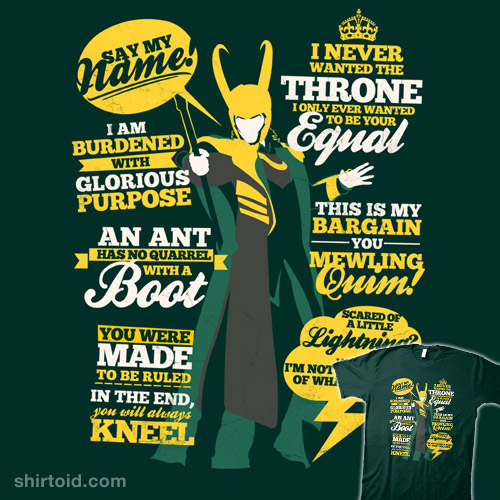 Loki Quote shirt
