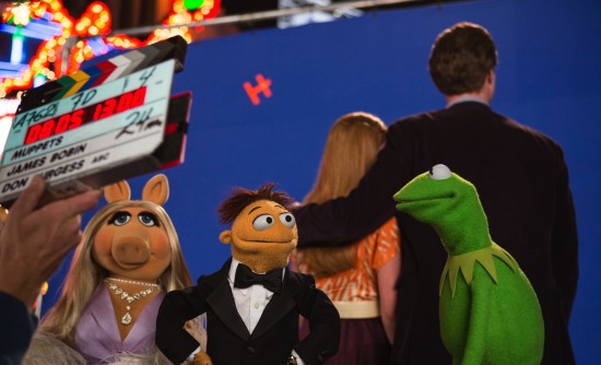 Muppets Most Wanted behind the scenes