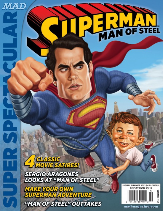 MAD Magazine Superman Cover