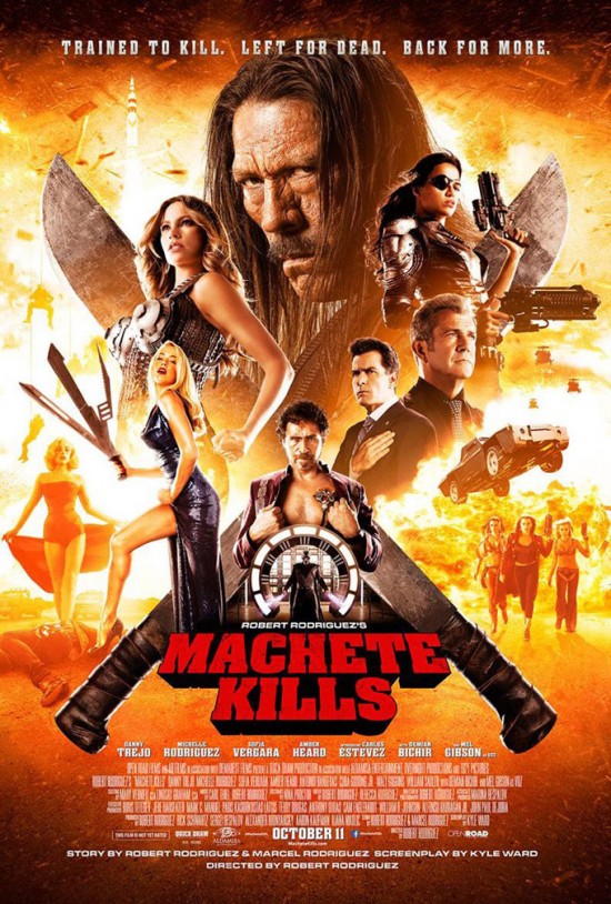 Machete Kills poster