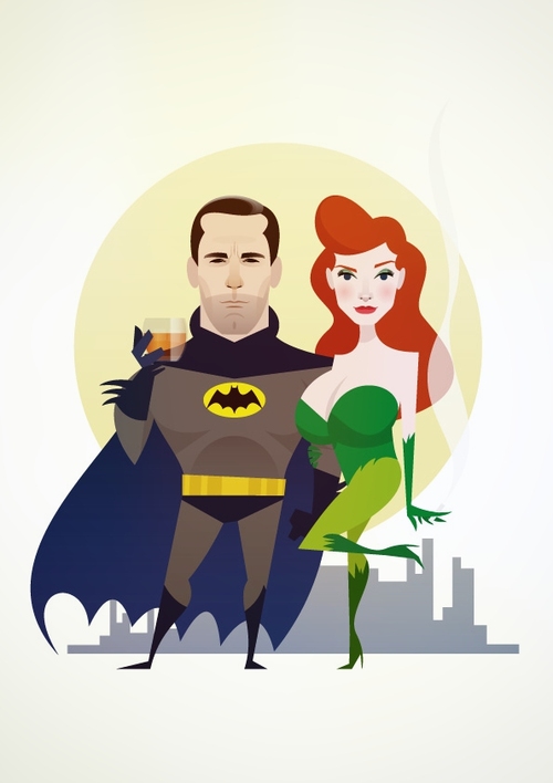 Mad Men Batman