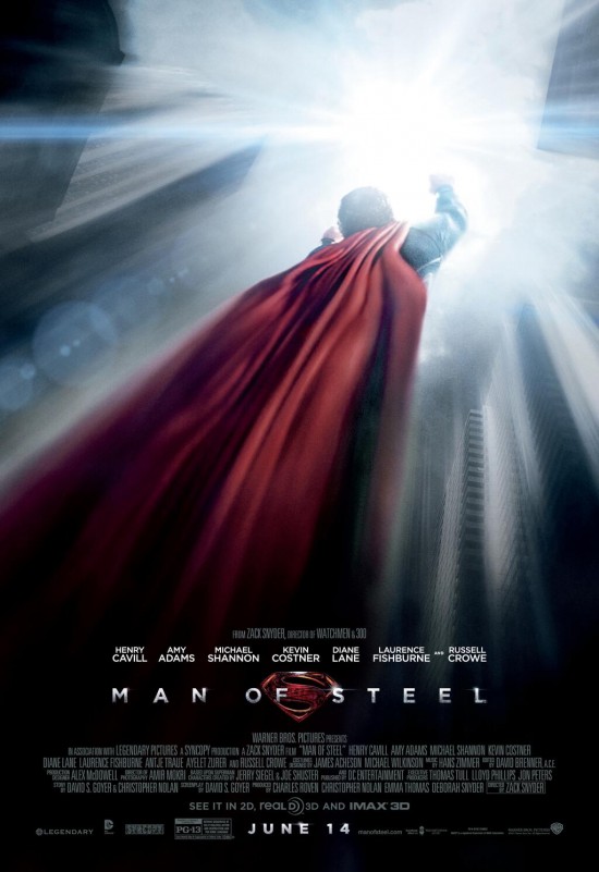 Man of Steel Poster Flight