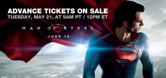 Man of Steel Tickets