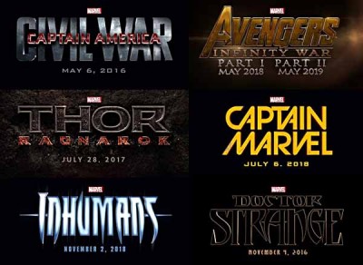 Marvel Logos