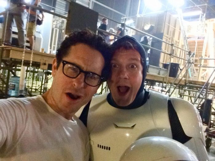 Michael Giacchino as stormtrooper