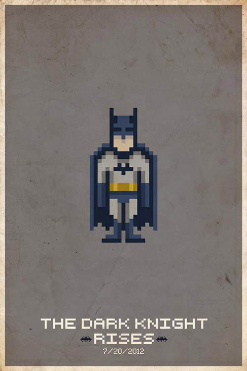 Michael Myers - Dark Knight Rises Pixel