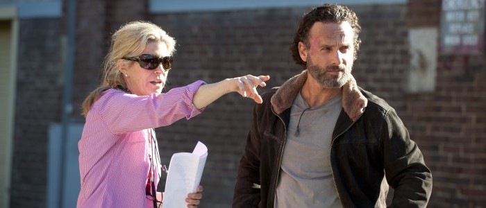 Michelle MacLaren and Andrew Lincoln - The Walking Dead