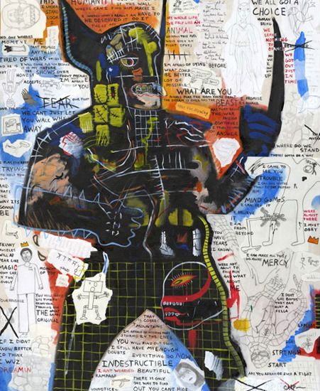 Mike Capp - Wolverine Basquiat