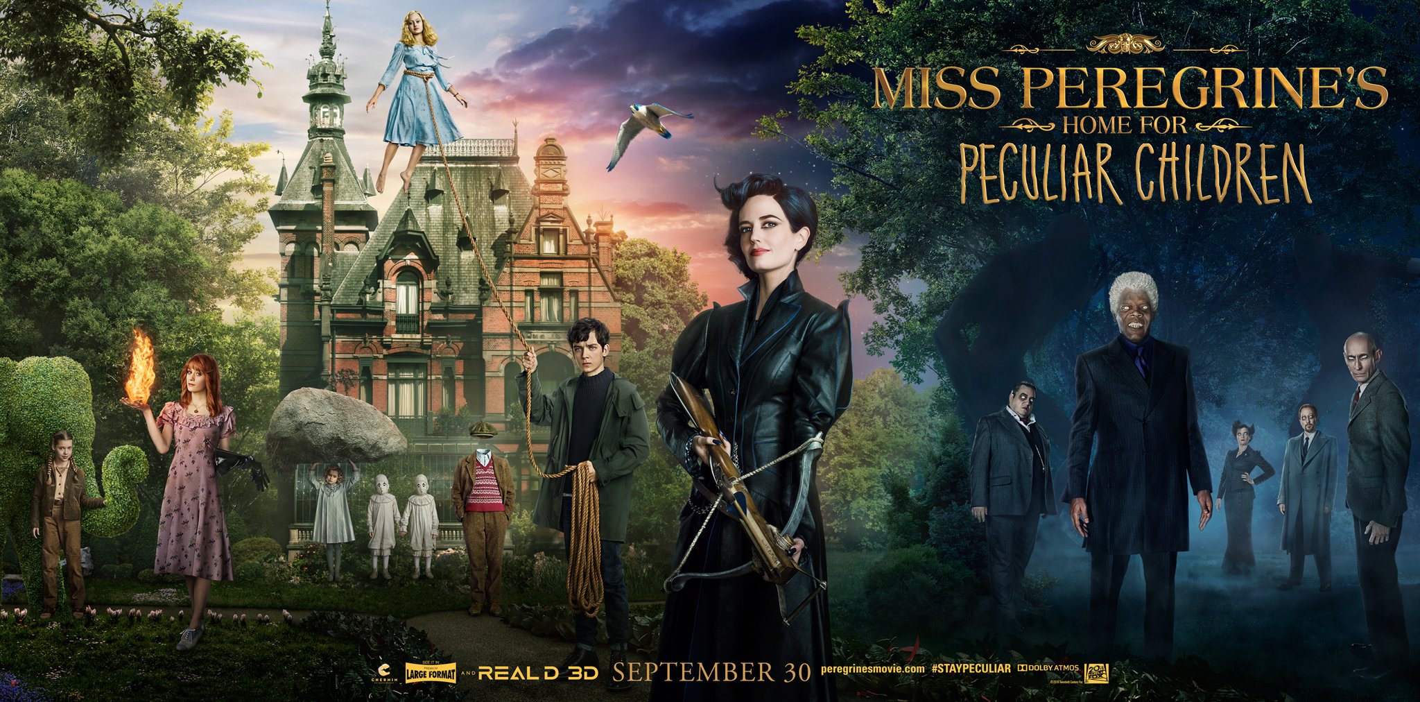 Miss Peregrine Character Posters: Tim Burton&rsquo;s Sweet Misfits