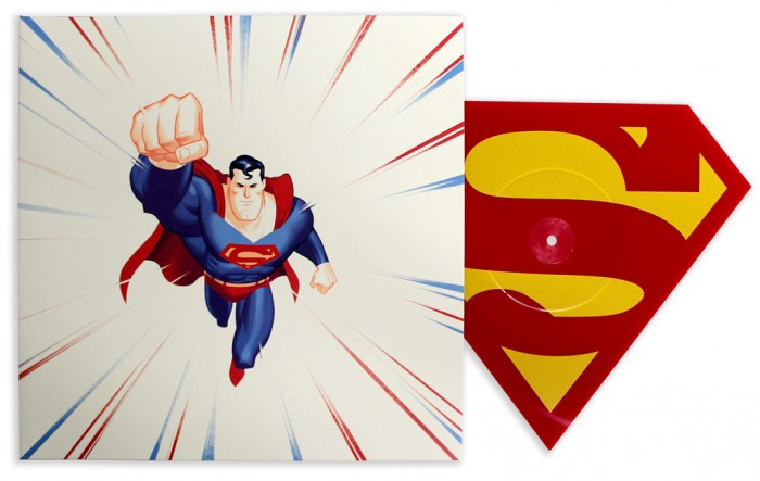 Mondo Superman Animated Series Die Cut Single