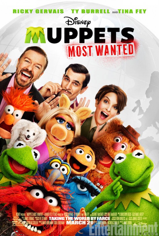 Muppets Most Wanted Poster