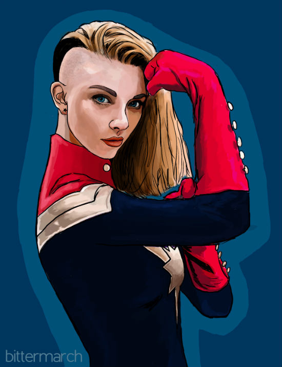 Natalie Dormer Captain Marvel