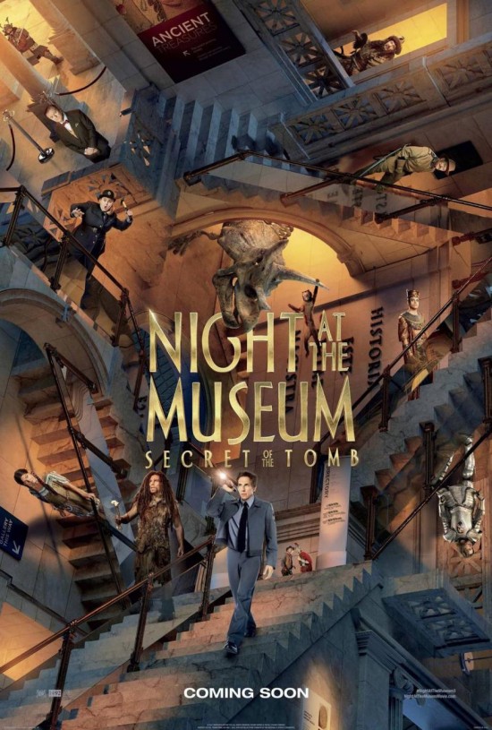 Night at the Museum Secret of the Tomb poster