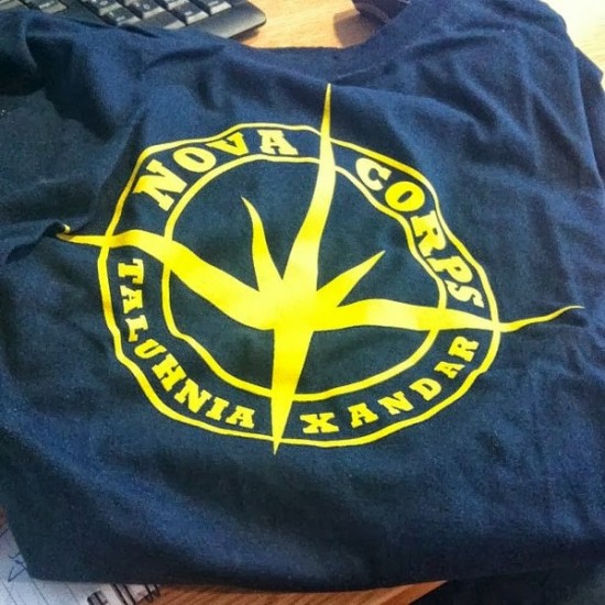 Nova Corps shirt