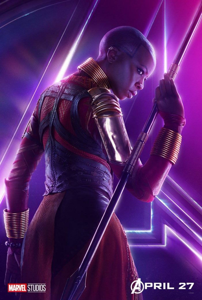 Okoye Infinity War Poster
