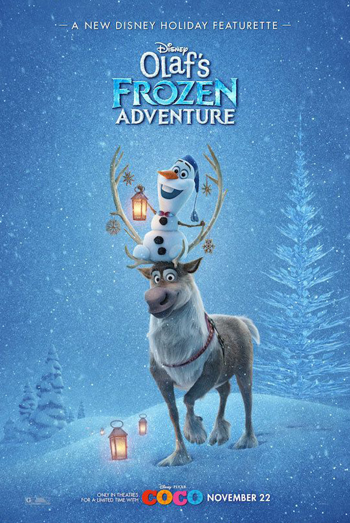 Olaf Frozen Adventure poster 1