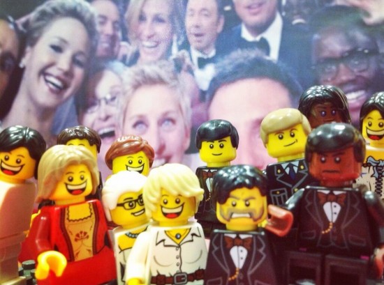 Oscars selfie Lego