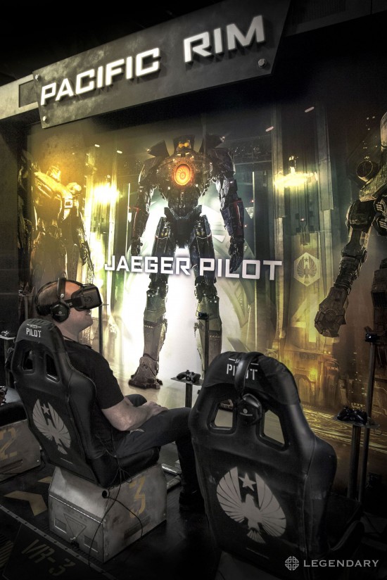 Pacific Rim Oculus Rift booth