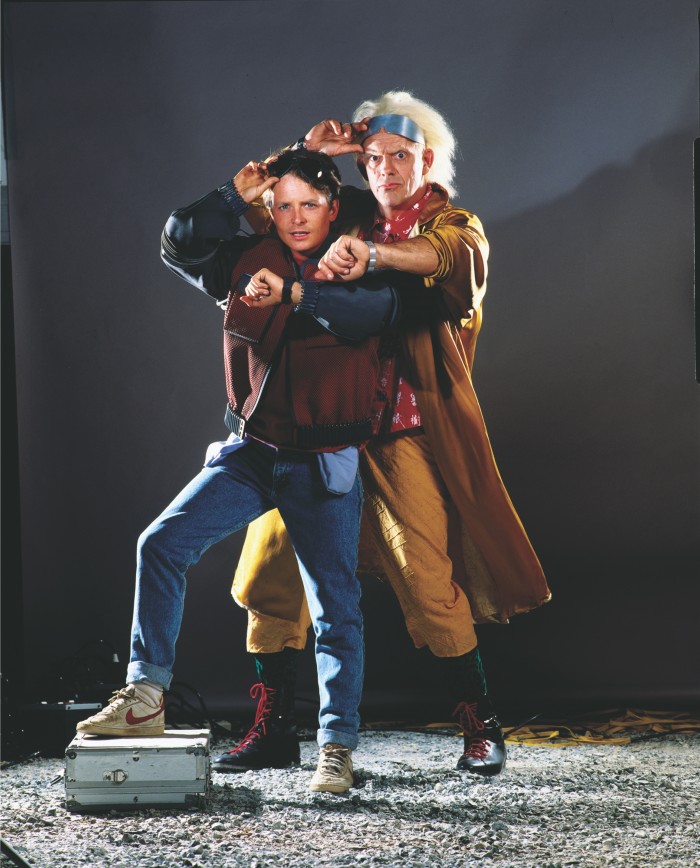 drew struzan's back to the future 2 photo