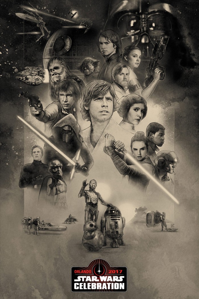 Paul Shipper's Star Wars Celebration Poster