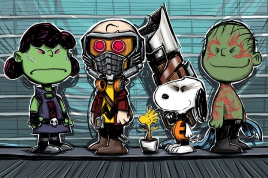 Peanuts Guardians of the Galaxy