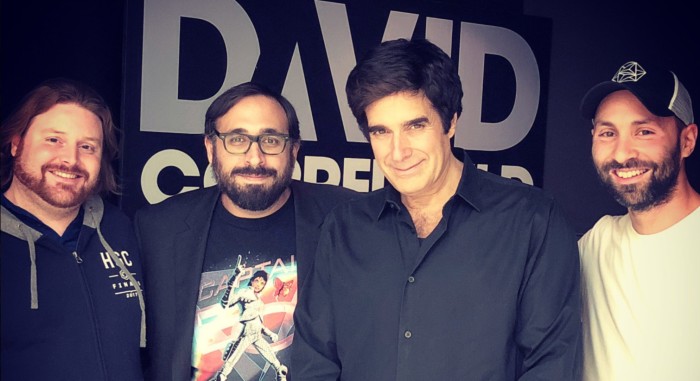 Peter Sciretta Saw David Copperfield in Las Vegas