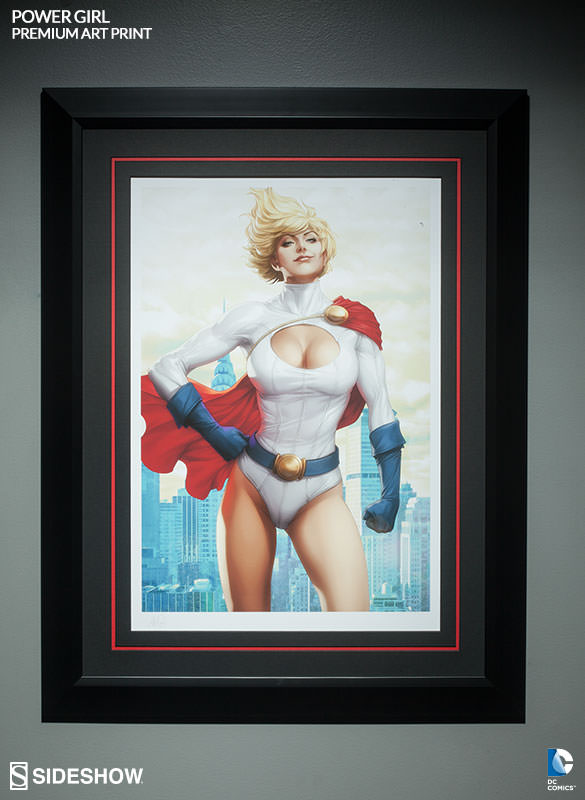 Power Girl art print