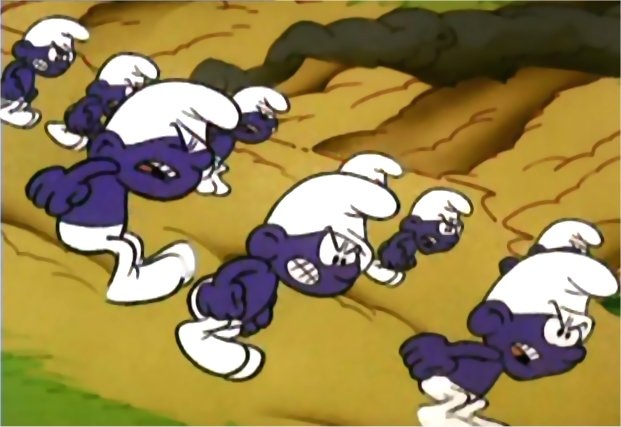 Purple Smurfs