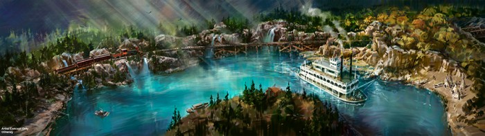 Rivers of America concept art