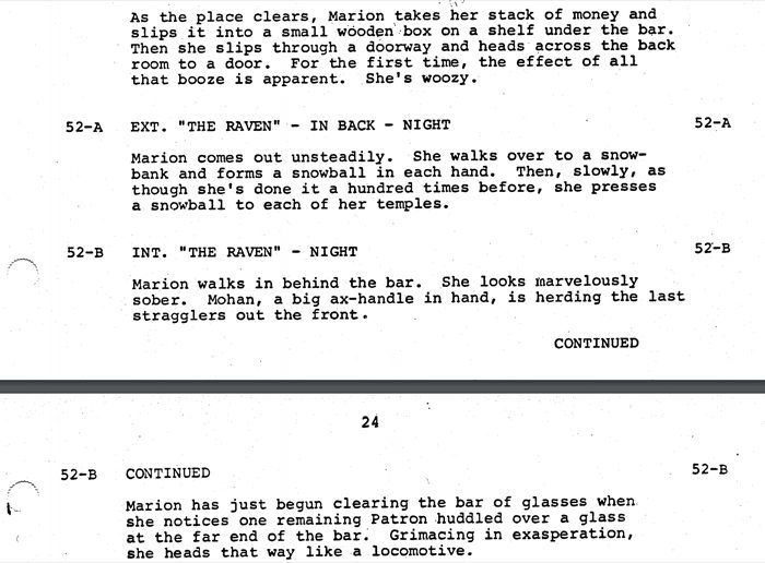 Raiders script