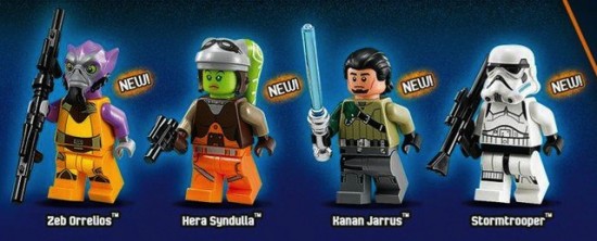 Rebels Close up Legos