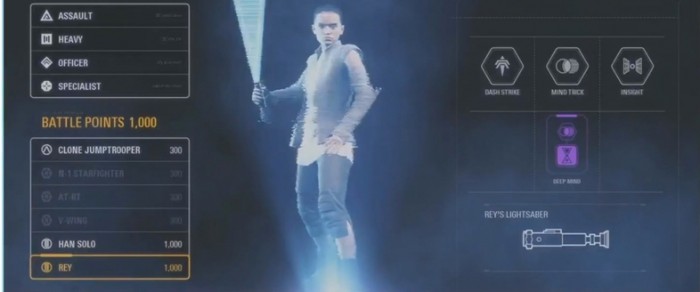 Rey Lightsaber Star Wars Battlefront 2