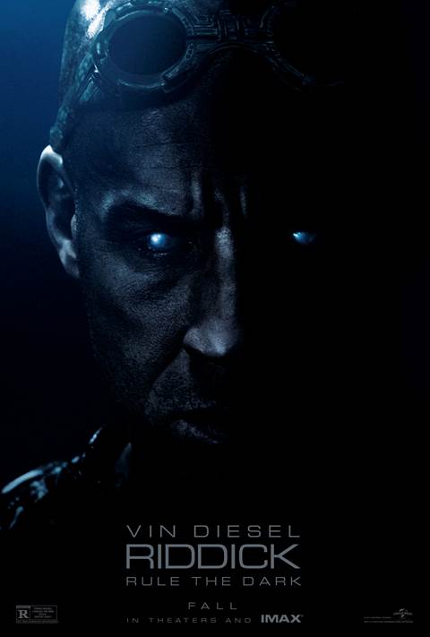 Riddick teaser poster