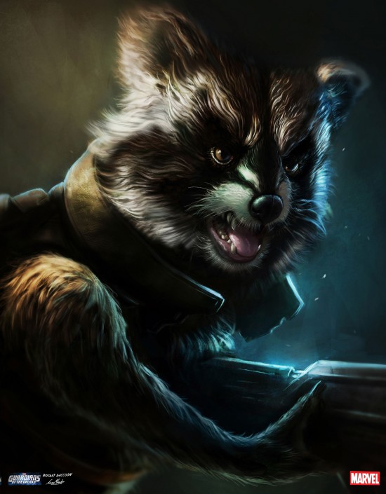 Rocket Raccoon - Luke Mandie