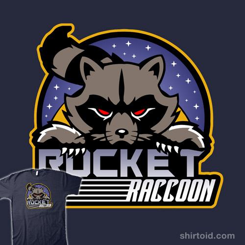 Rocket Raccoon shirt