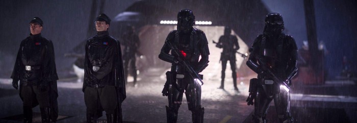 Rogue One A Star Wars Story - Imperial officers and Death Troopers