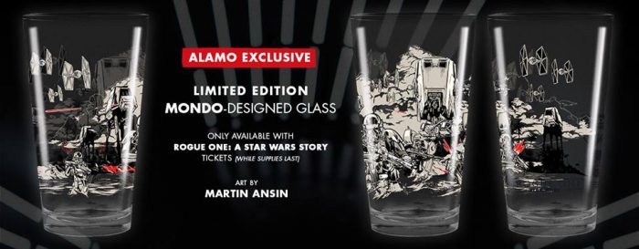 We're Giving Away Sets of the Alamo Drafthouse's Awesome Mondo-Designed Star  Wars: The Last Jedi Glasses