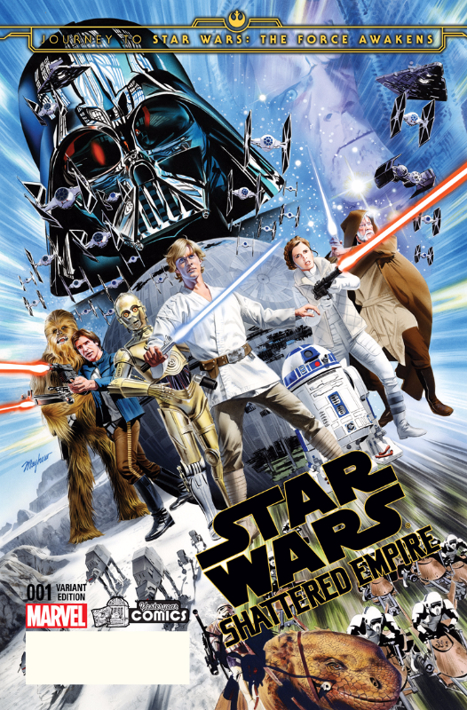 Journey To Star Wars: The Force Awakens: Star Wars: Shattered Empire variant cover