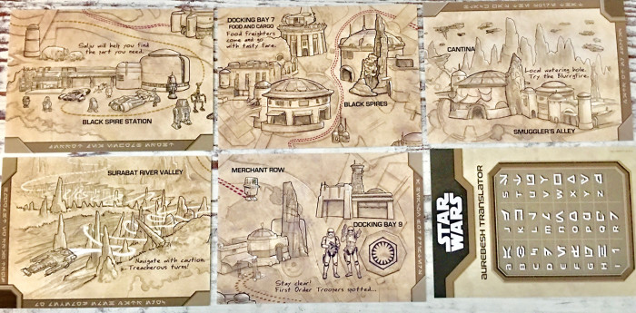 Star Wars Galaxy's Edge cards 2