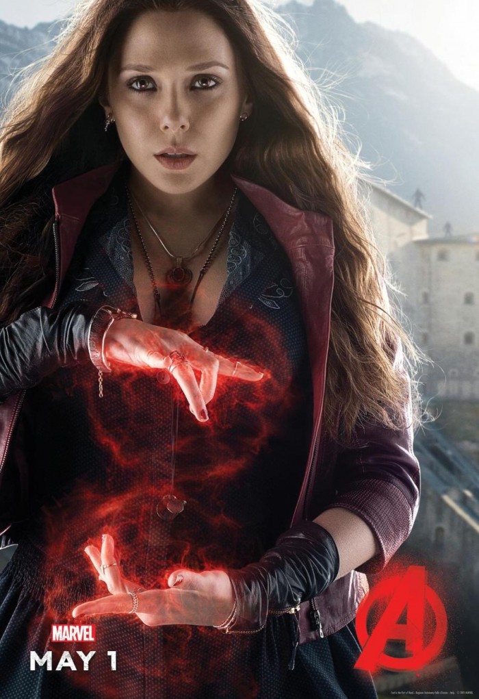 Scarlet Witch Avengers Character Poster