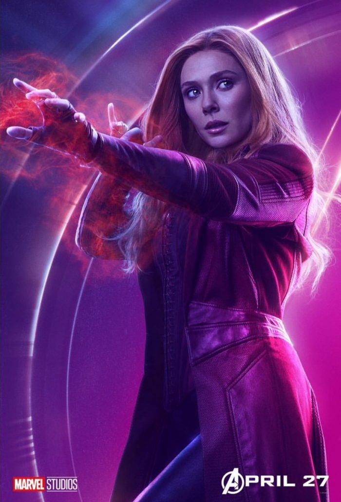 Scarlet Witch Infinity war poster