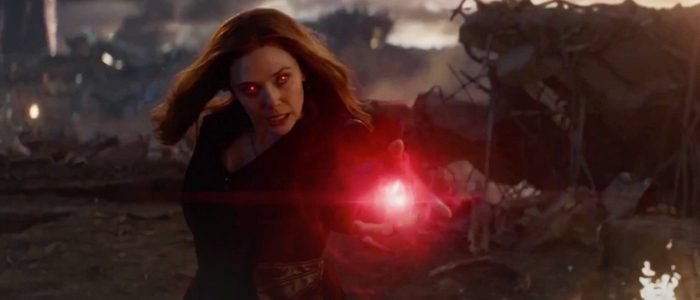 Scarlet Witch Thanos fight