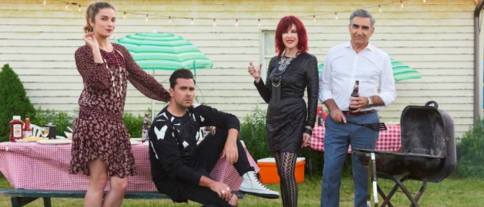 Schitt's Creek backyard