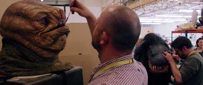 Star Wars: The Force Awakens alien creature shop