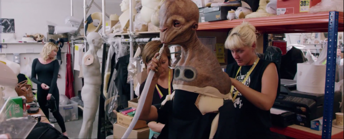 Star Wars: The Force Awakens alien creature shop